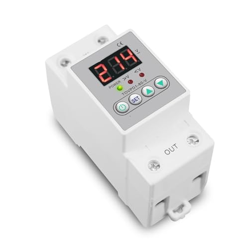 Protector de sobretensión carril Din 40A rearmable para evitar cortes de luz 3