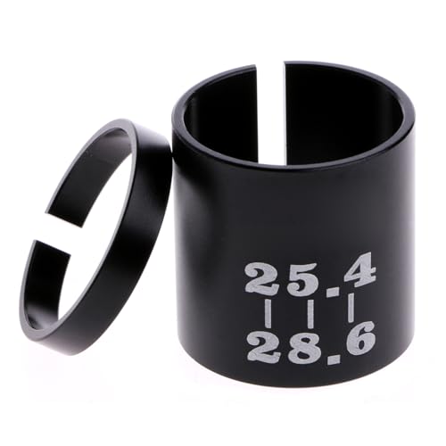 MLWSKERTY Bike Ahead Stem Reducer Conversion Variable Set to 28.6mm