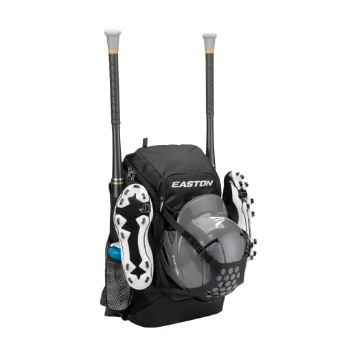 EASTON WALK-OFF NX Bat & Equipment Backpack Bag BLACK