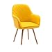 Chair for desk Krzesło komputerowe, domowe krzesło poduszki lateksu, sypialnia pisząc biuro na krześle wygodne i siedzące krzesło do makijażu Ergonomic Mesh Office (Color : Yellow)