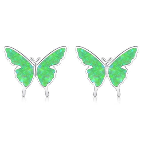 Boucles d'oreilles papillon en argent, le cadeau d'anniversaire idéal