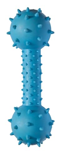 Giocattolo per cani osso di gomma sonaglio, giocattoli da masticare per cane osso resistente di gomma a sonaglio,gioco per cane osso di gomma aiuta a pulire i denti,gioco addestramento cane osso gomma