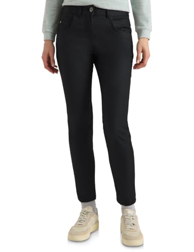 Cecil Hose im Leder-Look Black 31