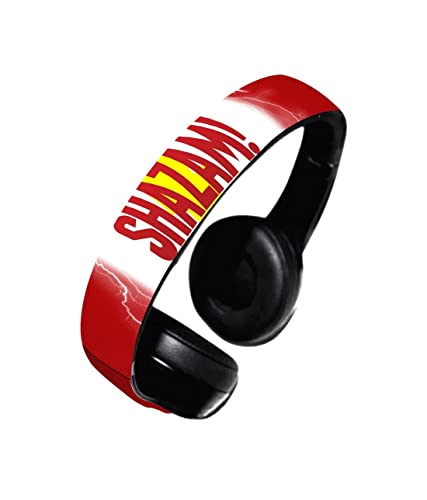 Image of Macmerise Suit up Shazam On-Ear Bluetooth Headphone with Upto 10 Hours Playback, FM Radio, SD Card, Soft Padded Ear Cushions and Passive Noise Isolation | Decibel Wireless Headphone