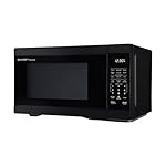 SHARP SMC1161KB Countertop Microwave Oven with Removable 12.4" Carousel Turntable, 1.1 Cubic Feet, 1000 Watt CuFt, Black - Image 2