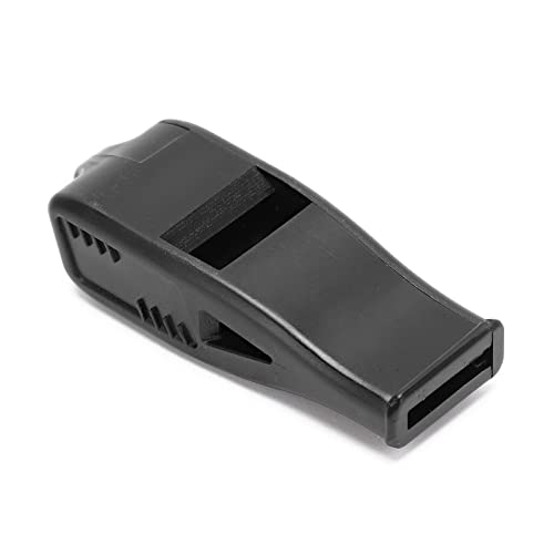 Silbato para árbitro profesional de resina ABS negro miniatura 7