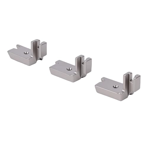Set de 3 Pies de Maquina de Coser para Cordon 1/8 3/16 1/4 inch miniatura 3
