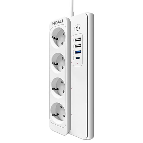 Presa Multipla Smart Alexa Google Home 4 Porte USB