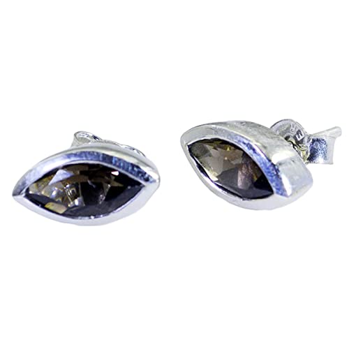 Boucle d'oreille en quartz fumé pour illuminer vos tenues de soirée et votre quotidien