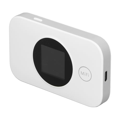 Image of Semme 4G LTE Mobile Hotspot Router Supports 10 Devices Lightweight Portable WiFi with Screen Display for Smartphones Laptops