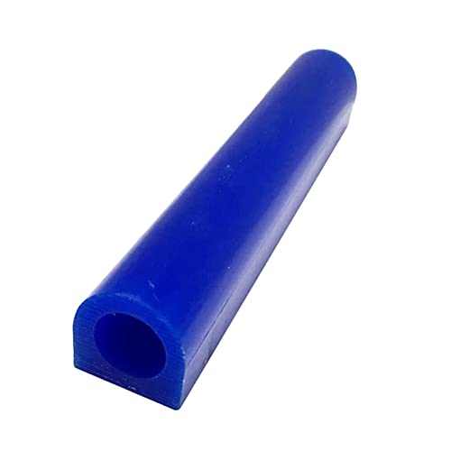 RadianceBiz Tubo de Tallado Azul, Tubo de Tallado con Orificio Central, Kit de Fundición de Joyería Redonda, T150