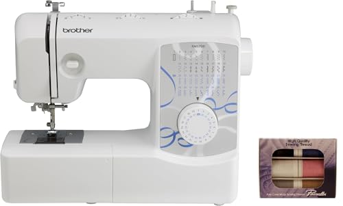 Brother XM3700 37-Stitch Free Arm Sewing Machine and SASC706 6-Piece