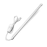 LEDバーライト 調色機能付き 高輝度LEDライト LED蛍光灯35cm USBライト ledデスクライト 卓上LEDライト 卓上ライト LEDスタンドライト LEDデスクスタンドライト 倉庫 ショーケース キッチン 照明 撮影補助ライト (調色, 35CM)