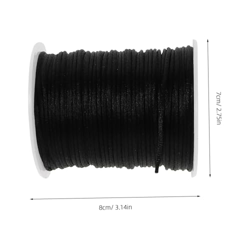 Fil ciré DOITOOL 4 rouleaux de cordon résistant pour colliers et DIY