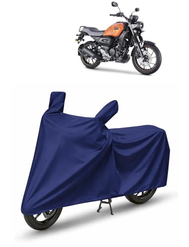Image of KARKING Bike Cover for Yamaha FZ X with Side Mirror Pocket & Buckle Belt | HIGH Material Quality | Weather Resistant