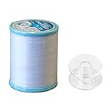 【フジックス ミシン糸 60番 白】フジックス FUJIX シャッペスパン 普通地用 ミシン糸 太さ 60番 200m巻 #401 白 F56|XGATE ボビン付き