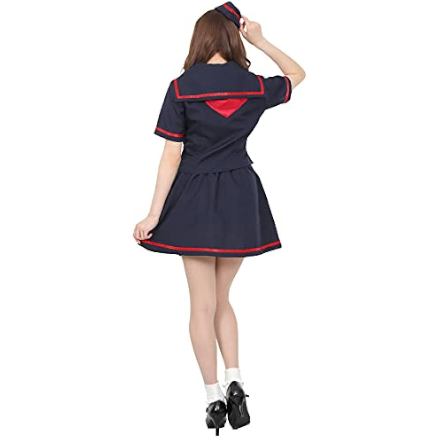 クリアストーン(Clearstone) トキメキグラフィティ コスプレ ハロウィン ネイビーセーラー レディース ネイビー 詳細画像4