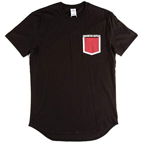 Crooks & Castles Men's Knit Pocket T-Shirt - Stonewall