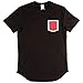 Crooks & Castles Men's Knit Pocket T-Shirt - Stonewall