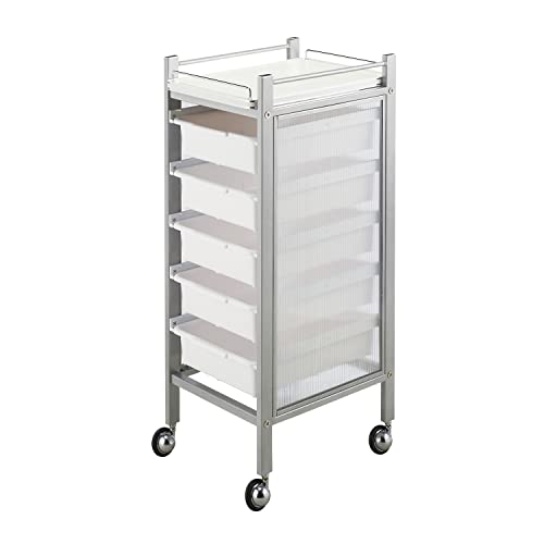 カラーアプリワゴン SN-AP009 ホワイト カート ワゴン 回診車