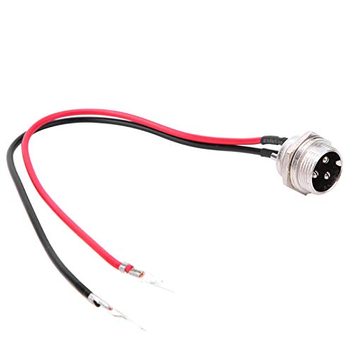 DAUERHAFT Electric Scooter Charging Port , Useful to Use Electric Scooter Battery Charging Connector Easy to Install for Electric Scooter