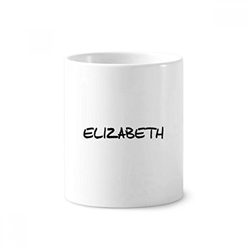 Gobelet en céramique ELIZABETH de 350ml pour brosses à dents et stylos
