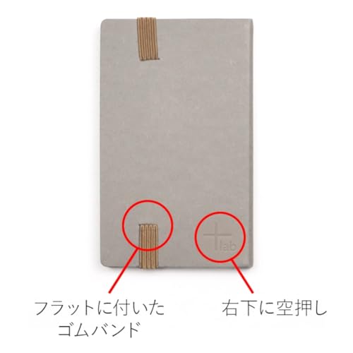 Bloc-notes accordéon japonais IPPINKA Kraft scrapbook plain squall gray perforé - 5