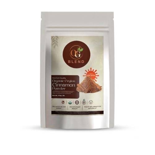 OG Blend Organic Ceylon Cinnamon Powder 1 lb (16 oz / 454g) - image 1