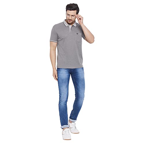 Image of Duke Stardust Men Half Sleeve Cotton Tshirt (ONSD40 Oak Wood L)