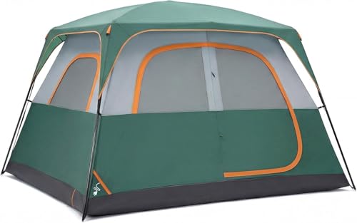 Simple Deluxe 2/4/6 Person Tents for Camping, Outdoor Tent...