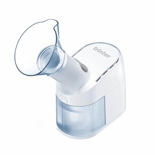 Trister Steam Vaporiser TS 582SV with Adjustable Steam Intensity for Cold & Sinus Relief - Aroma Chamber Rapid Steam Generation Compact Easy & For MultiPurpose Use
