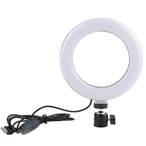 6 Inch Ring Light,Video Conference Lighting Kit LED Ring Light Selfie Ring Light Photography Lighting Selfie Light
