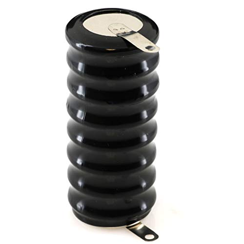 2-Pack Baterías 9.6V 300mAh NiMH con TABS para GPS miniatura 5