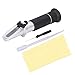 RiToEasysports Handheld Refractometer for Sugar Brewing, Clear Reading Measuring Tool, ABS Material, Ideal for Brewing and Beverage Industry