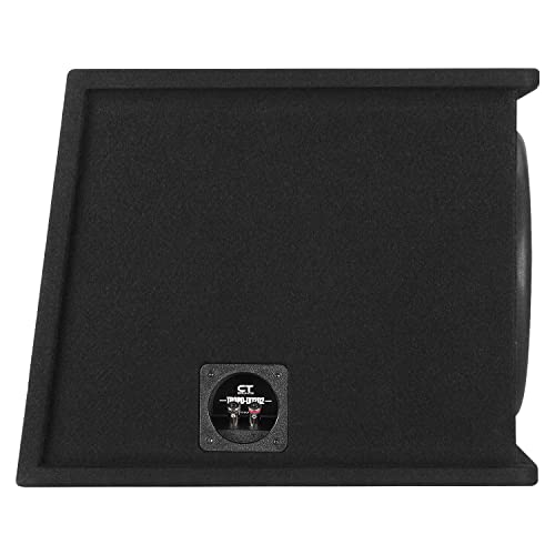 Image of CT Sounds Single 12 inch 1300W Loaded Tropo Series Ported Car Subwoofer Box - TROPO-1X12D2
