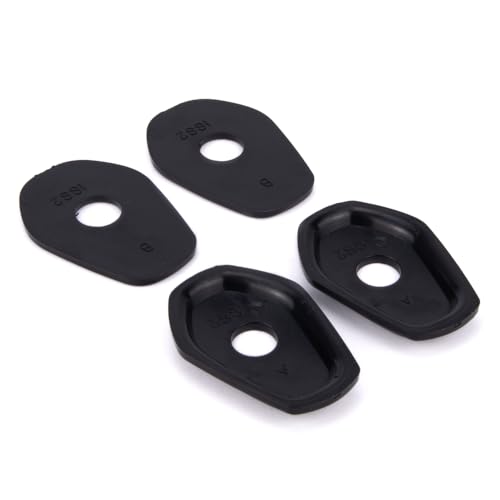 Image of Aharon Motolumino Motorcycle LED Turn Signal Mounting Brackets 4-Pack | Compatible with Suzuki & Kawasaki, M8 /M10 Thread | Fit in Original Turn Signal Locations | Bike Indicator Lights | Blinkers