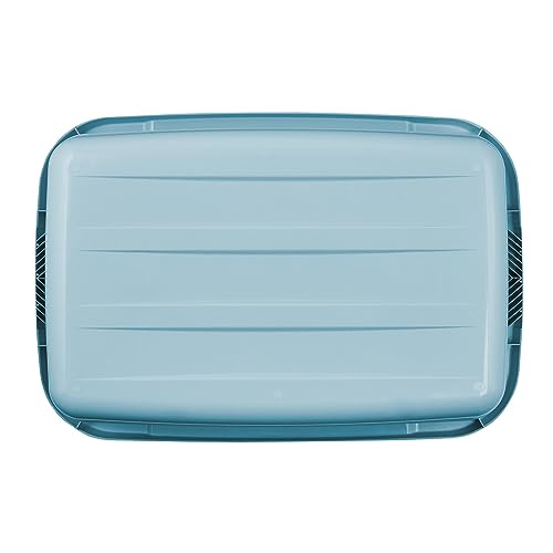 keeeper Wäschewanne, Stabiler Kunststoff, 52 l, Aenna, Nordic Blue