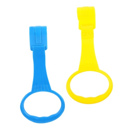 DIKACA 2 Piezas Parque Infantil Con Anilla Para Bebé Bebé Tire Hacia Arriba Anillos Anillos De Pie Cama Colgante Para Bebe Juguetes De Cuna Juguetes Para Ayudar Al Bebe a Pararse Páginas