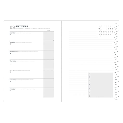 Quo Vadis 155022Q Agenda PLAN NOTE Multilingua