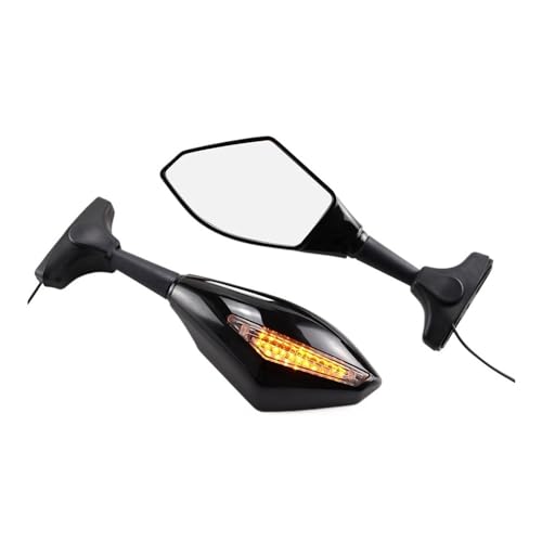 Espejos retrovisores para motocicleta CBR 600 1000 RR con intermitentes LED integrados