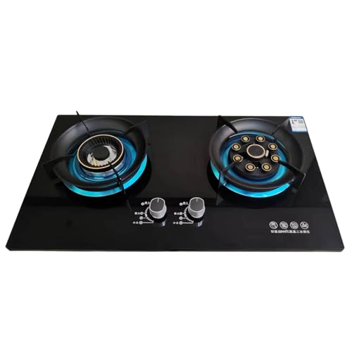 Estufa a gas de 2 puestos 16.92 x 29.52 in De piso