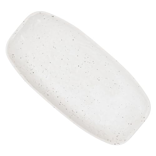 Plato rectangular de cerámica Cabilock para sushi y postres miniatura 1