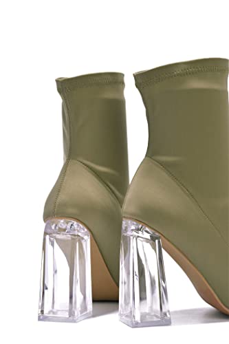 Cape Robbin Excellence Pointy Toe High Heel Ankle Booties (Excellence)4