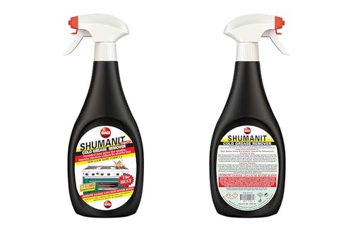 VeZee Bagi SHUMANIT - 25.4 Oz Cold Grease Remover. Spray for The immediate Removal of Stubborn and Burnt fats/Grease: 2Pk