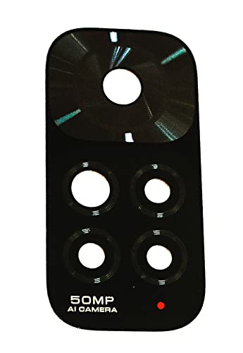 Blackcloud Back Rear Camera Glass Lens with Adhesive for redmi mi Note 11