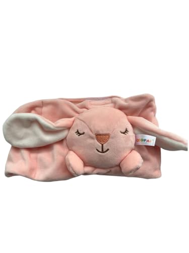 Image of Baby Colic and Gas Relief, Heated Tummy Wrap for Newborns Belly Relief by Soothing Warmth, Baby Heating Pad Swaddling Belt Relief & Soothe Gas, Colic and Upset Stomach for Newborns to Toddler (Bunny)
