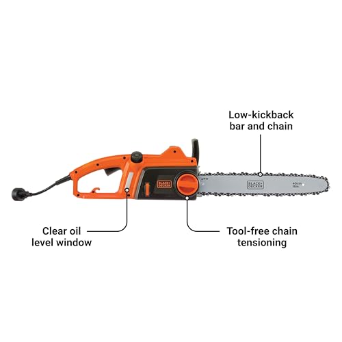 BLACK+DECKER 12-Amp 16-Inch Chainsaw