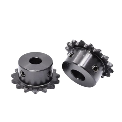 Bevel Gear Pinion Hardware Mechanical 1PCS 04C Chain Gear 20T-30T 45# Steel Industrial Sprocket Wheel Motor Chain Drive Sprocket Bore 14mm Tooth Pitch 6.35mm(22 Teeth)