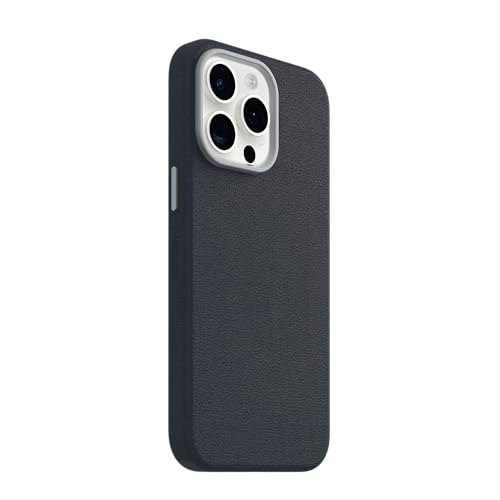 Image of OtterBox iPhone 15 Pro Max Symmetry Series Cactus Leather for MagSafe - Riverside Blue