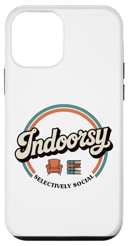 Indoorsy Selectively Social �r���e�[�W ���Љ�I �����I �X�}�z�P�[�X iPhone 12 mini �p